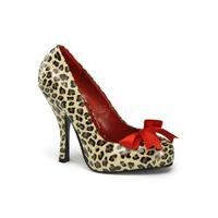 Cutiepie-06 Cheetah Shoe - Size: UK 8
