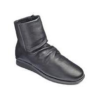 Cushion Walk Leather Ankle Boots E Fit