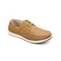 Cushion Walk Lace Up Boat Shoe