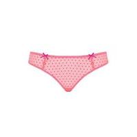 curvy kate flamingo pink princess brazilian knickers pink