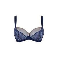 curvy kate indigo belle balcony bra blue