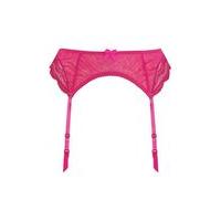 Curvy Kate Black Cabaret Suspender, Pink