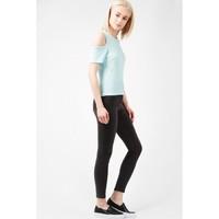 CUT OUT RIB TOP