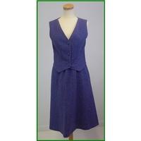 Cumbrian Designs - Size: M - Purple - 2 piece skirt and waistcoat