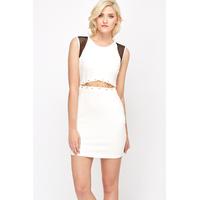 Cut Out Criss Cross Waist Party Dress