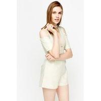 cut out front playsuit