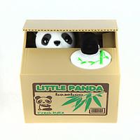 Cute Itazura Stealing Coin Bank Cents Penny Buck Saving Money Box Pot Case Piggy Bank Panda