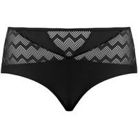 Curvy Kate Black High Wasted Bikini Bottom Hi Voltage women\'s Mix & match swimwear in black
