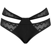 Curvy Kate Black Bikini Bottom Hi Voltage women\'s Mix & match swimwear in black