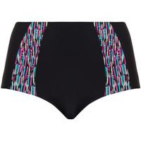 Curvy Kate Black High Wasted Bikini Bottom Galaxy women\'s Mix & match swimwear in black