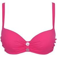 Curvy Kate Pink Balconnet swimsuit Top Luau Love Padded Balcony Bikini women\'s Mix & match swimwear in pink