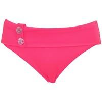 curvy kate pink panties swimsuit bottom love luau mini fold over panti ...
