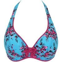 Curvy Kate Turquoise Balconnet swimsuit Top Beach Bloom women\'s Mix & match swimwear in blue