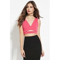 Cutout-Front Crop Top