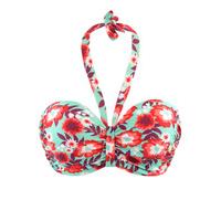 curvy kate multicolor bandeau swimsuit aloha