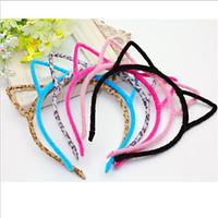 Cute Cat Ear Colorful Fur Headband Casual 1 piece