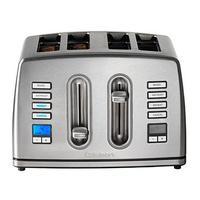 cuisinart cpt445u 4 slice brushed stainless steel digital toaster