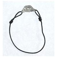 cuffs of love style 925 silver diamond cord bracelet