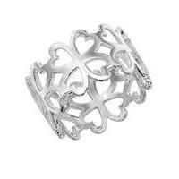 Cut-out Four-Leaf Clover Ring