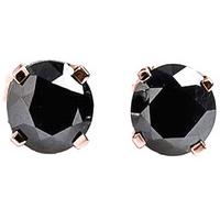 Cubic Zirconia Stud Earrings 4.75ctw in 9ct Rose Gold