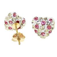 Cubic Zirconia Paris Stud Earrings 2.65ctw in 9ct Gold