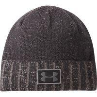 Cuff Knit Golf Beanie - Black