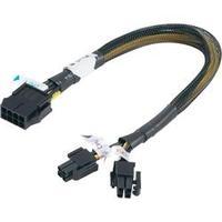 Current Extension cable [1x PCI-E plug 8-pin - 2x PCI-E plug 4-pin] 0.30 m Yellow-black Akasa