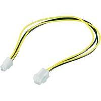 Current Extension cable [1x Motherboard plug 4-pin - 1x Motherboard socket 4-pin] 0.37 m Yellow-black Goobay