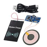 Cwxuan Qi Standard DIY Wireless Transmitting PCB DC Receiving Module Charging Set