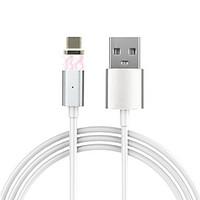 Cwxuan Detachable Magnetic Adhesion Data Sync Charging Cable for USB 3.1 Type-C Phone