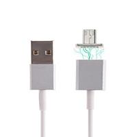 cwxuan micro usb metal magnetic adhesion charging cable for samsung hu ...