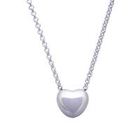 cw sellors necklace 3d heart small silver