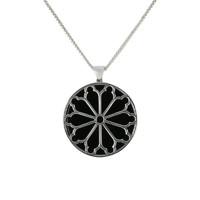 cw sellors necklace whitby jet abbey window