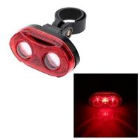 Cycling Bike Bicycle Super Bright 3 LED Rear Tail Light 3 Modes Lamp