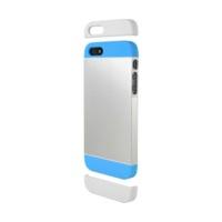 Cygnett Alternate Case Silver/Blue (iPhone 5/5S)