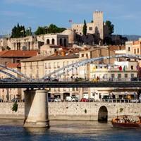 cycling around the river ebro