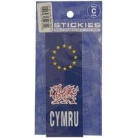 cymru euro plate sticker