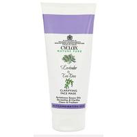 cyclax lavender and tea tree clarifying face mask 175ml