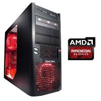 Cyberpower Gaming R9 Yin PC, AMD A8 7600 Quad Core 3.8GHz, 8GB RAM, 1TB HDD, DVDRW, AMD R9, No Operating System