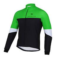 Cycling Jersey Men\'s Long Sleeve Bike Tops Quick Dry Breathable Terylene Fashion Spring Summer Fall/AutumnYoga Boxing Exercise Fitness