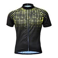 Cycling Jersey Men\'s Short Sleeve Bike JerseyQuick Dry Breathable Soft Lightweight Materials Back Pocket Sweat-wicking Comfortable UV