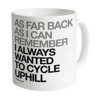 Cycle Uphill Mug