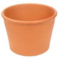 Cylinder Terracotta Pot (H)23cm (Dia)33cm