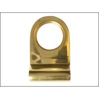 cylinder pull brass finish