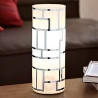 Cylindrical Bayman table lamp