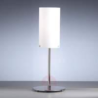 Cylindrical table lamp by Walter Schnepel