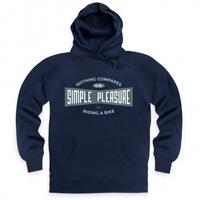 cycling simple pleasure hoodie