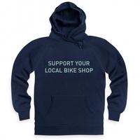 cycling support your local bike shop hoodie