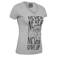 Cycology Women\'s Never Give Up T-Shirt T-shirts