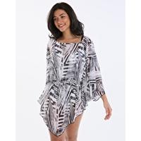 Cybertron Mesh Kaftan - Black